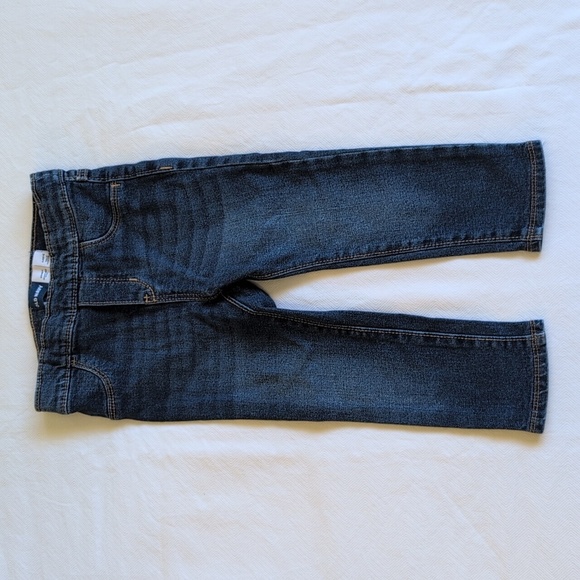 old navy 2-pack adjustable waist skinny denim jeans bundle 2T toddler girls - Picture 5 of 13